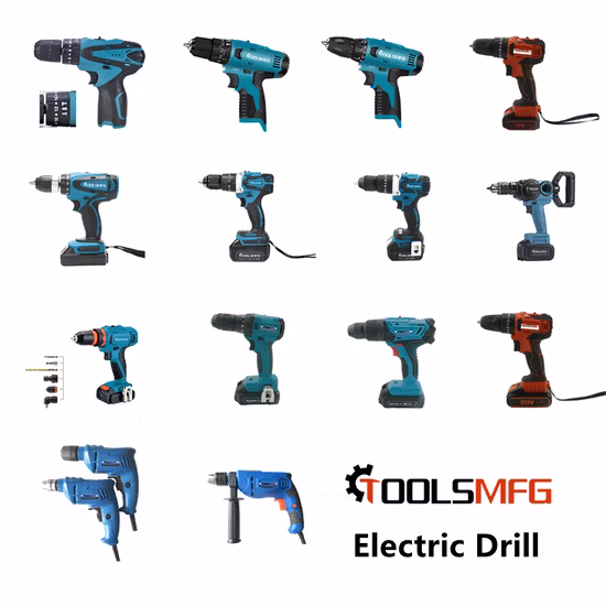 Toolsmfg Herramientas eléctricas profesionales Herramientas eléctricas Fábrica de herramientas inalámbricas