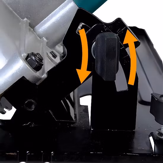 Power Action 220V 1500W Sierra circular eléctrica portátil para trabajo en madera
